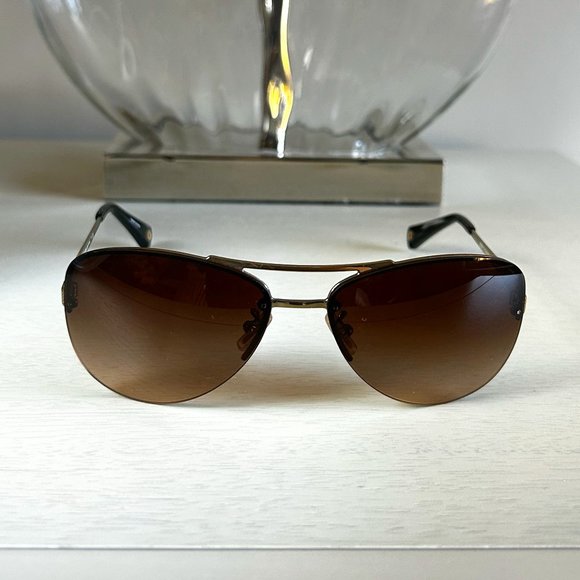Coach Jasmine Aviator Sunglasses - Picture 1 of 6